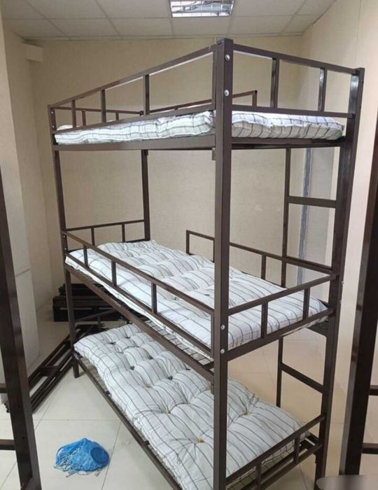 г.
Трёхэтажная кровать, От Производителя, Темир Кроватлар,

1