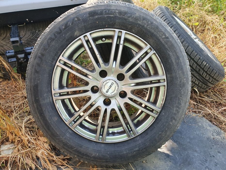 Jante aliaj Enzo cu anvelope skoda Octavia