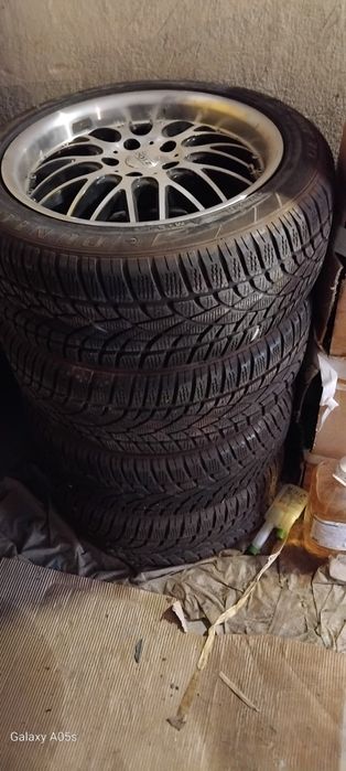 4 бр. Джанти и зимни гуми DUNLOP 225/50 R17 94H TL SP Winter Sport 4D