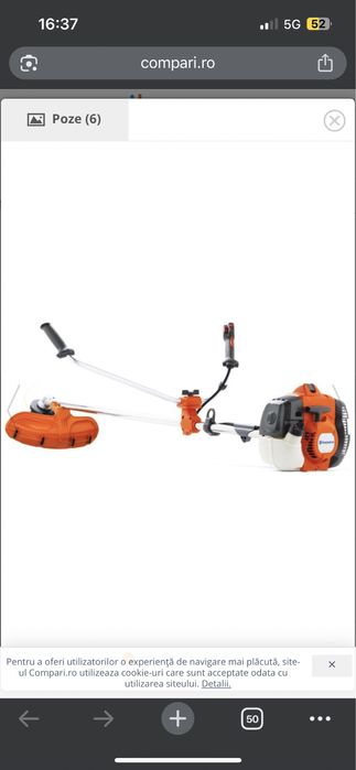 Cositoare husqarna r135