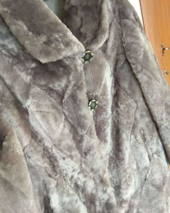 Шуба мутон женская