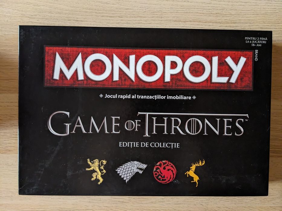 Jocuri de societate Monopoly + Cufarul Petrecerii