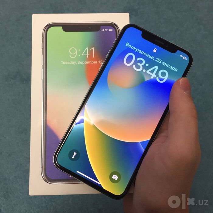 iPhone X (naqt yoki obmen)