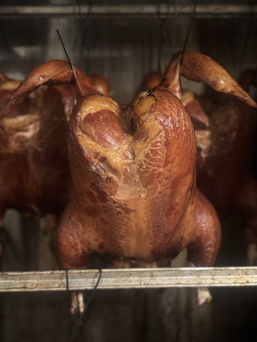 Копчение халал на березе