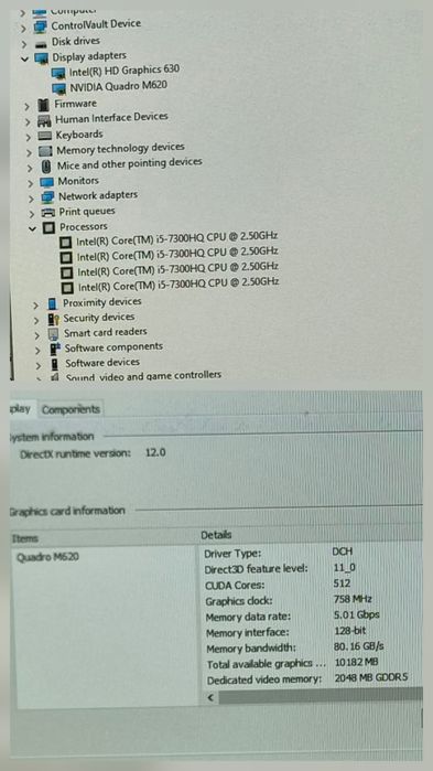 vand 3 x laptop Dell Precision 3520 15.6"FH..i5 Quad Core.16 Gb.Ssd 500 Gb