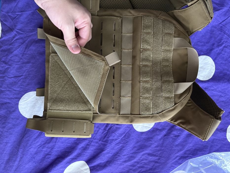 Еърсофт Жилетка  Plate Carrier Specna Arms Tactical  Advanced Vest Tan - чисто нова