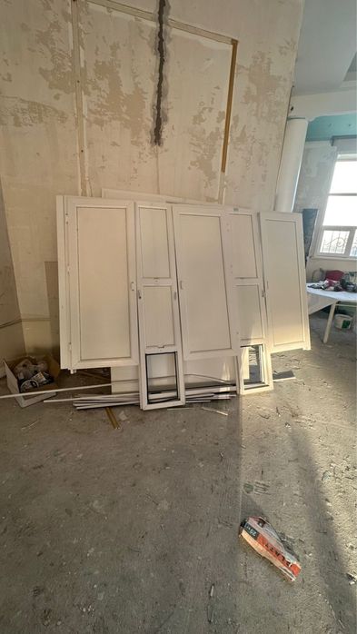 Перегородки и двери  в туалет