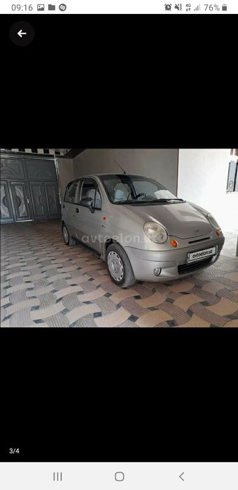 Matiz best 2006 metan