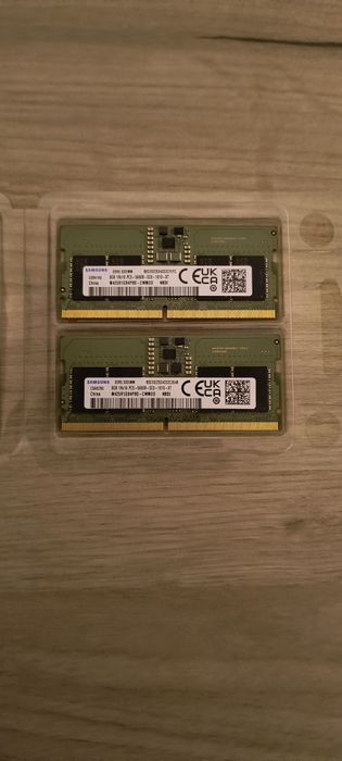 Memorie RAM Laptop Samsung 16GB (2x8GB) DDR5 5600MHz SODIMM