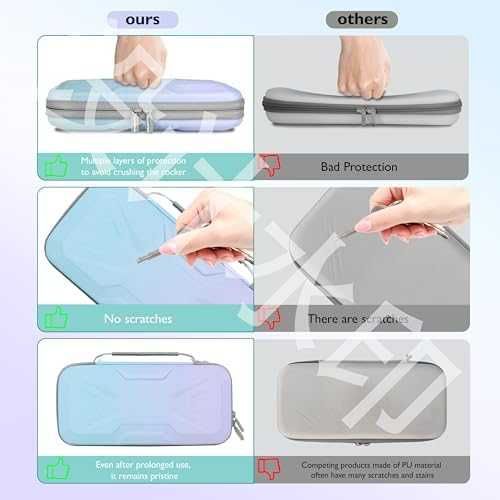 Нов кейс Калъф Nintendo Switch 2 2025 твърд EVA, водоустойчив, 20 игри