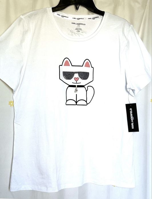 Маркова те иска Karl Lagerfeld ; нова с етикет; размер L; 95%памук