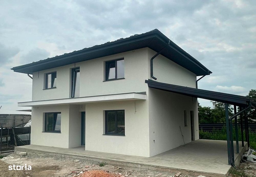 Casă P+1E modernă, 140 mp | Bulai - Moara (lângă USV) | Carport 60mp