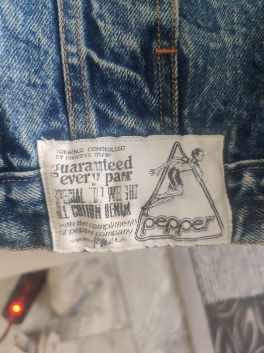 Vând geaca de blugi Pepper Jeans originala bărbați  mărimea m
