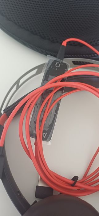 Casti Call Center Poly Blackwire 5200 USB + Jack 3.5mm, microfon, Team