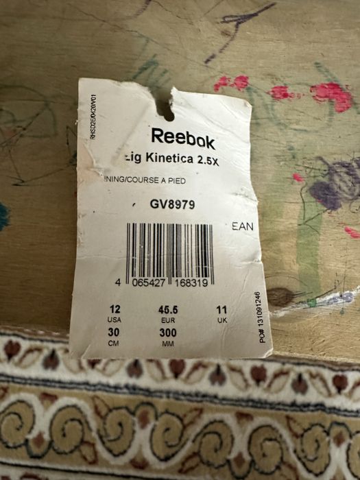 Кроссовки Reebook модель Vibram original