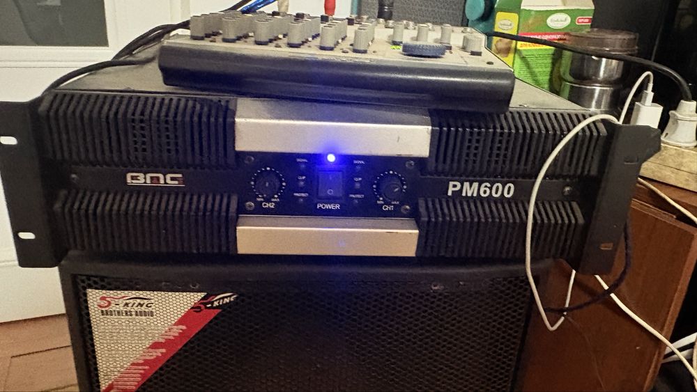 Продам колонку, микшер и усилитель