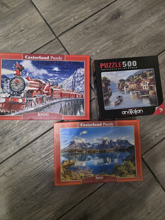 Пъзели Castorland и Anatolian