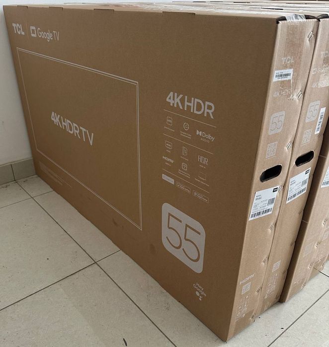 TCL 55V6C — 55 дюймов, 4K HDR, Dolby Vision, безрамочный дизайн