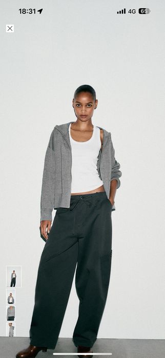 Zara жилетка пуловер L