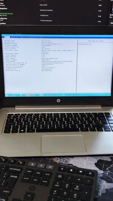Laptop HP Stream 14 (AMD A4, 2GB RAM, 32GB) - Functional / Fara incarcator