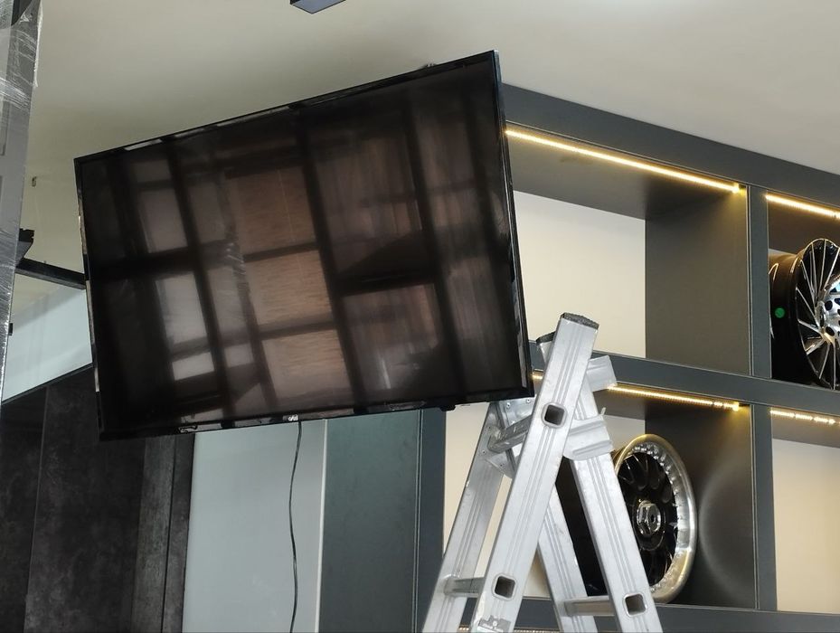 установка антенна и кронштейн 24/7