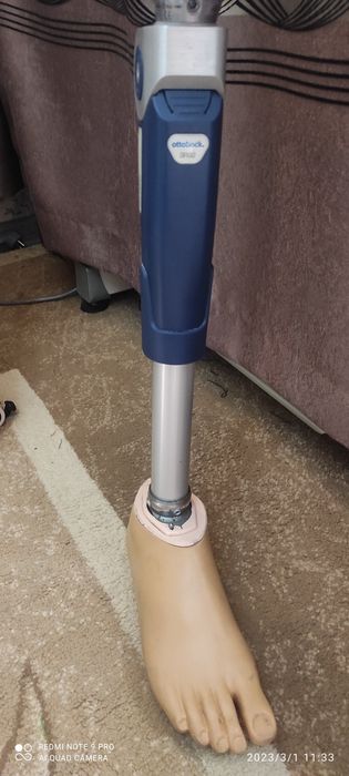 Протез ноги выше колена