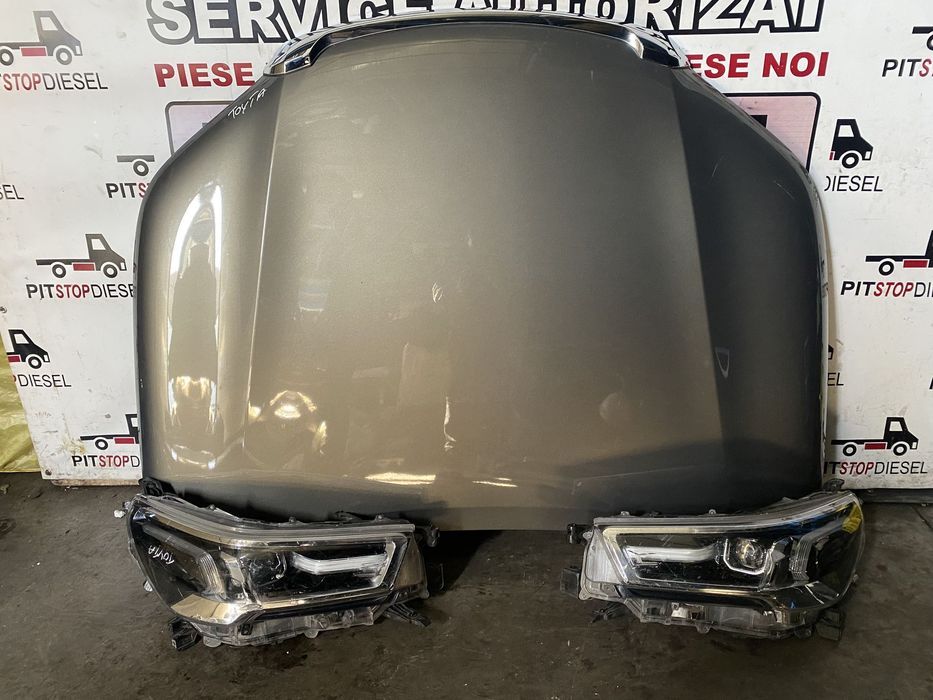 Fata Completa Bot Complet Toyota Hilux 2.4d 2017 2018 2019 2020 2021 2022 2023 2024 Bara Capota Trager Radiatoare Far Faruri Aripa