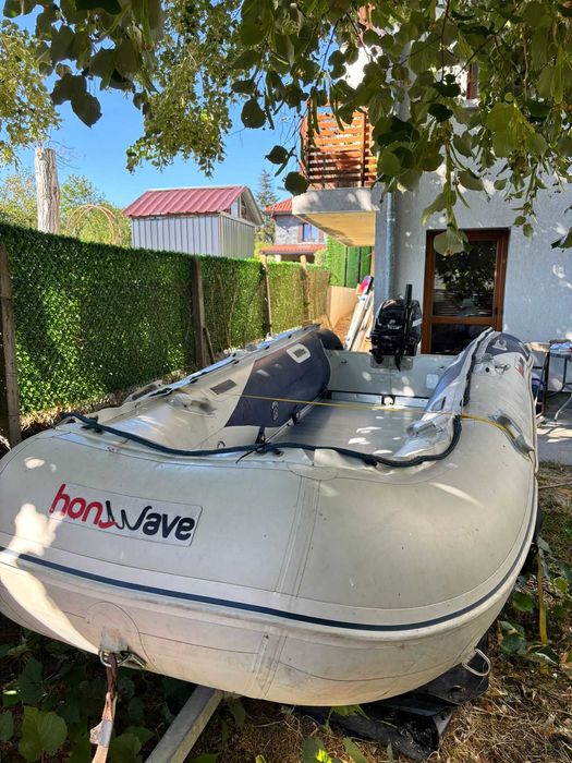 Лодка с колесар и мотор MERCURY Меркури