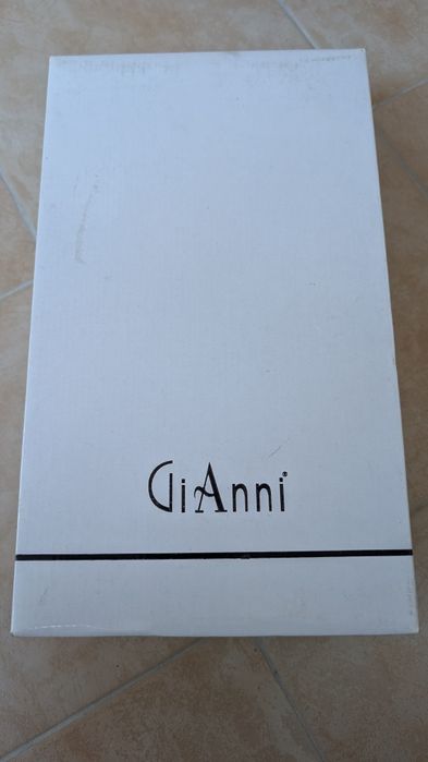 GiAnni мъжки 100% кожени обувки елегантни