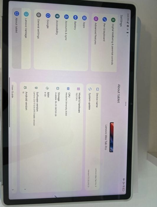 Lenovo Idea Tab Pro 12.7”