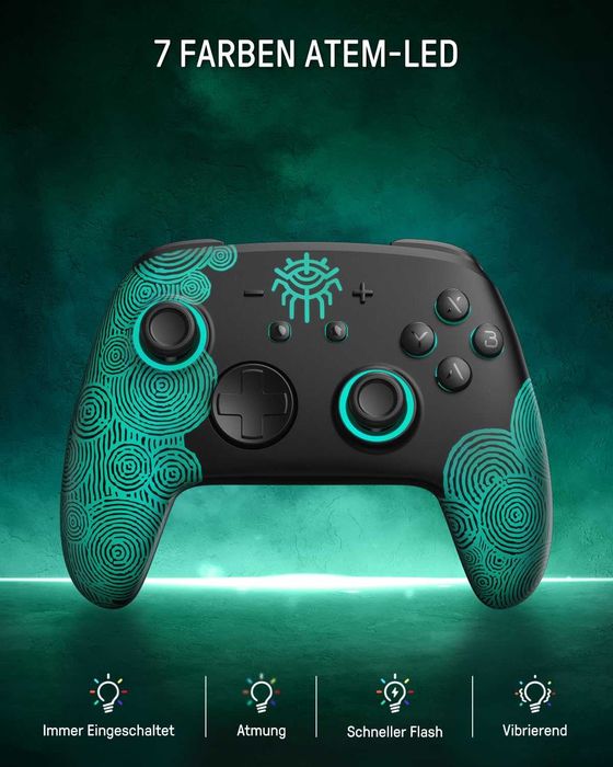 Switch 2 Pro безжичен контролер с Hall Effect стикове и RGB