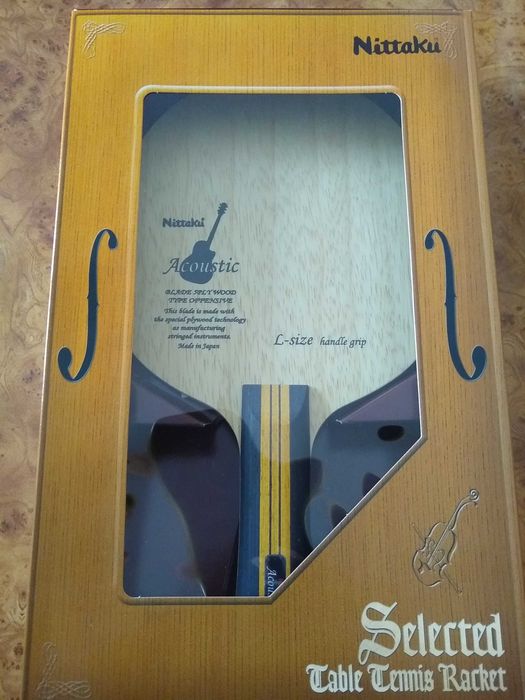 Lemn/Blade Nittaku Acoustic LG (Large Handle)