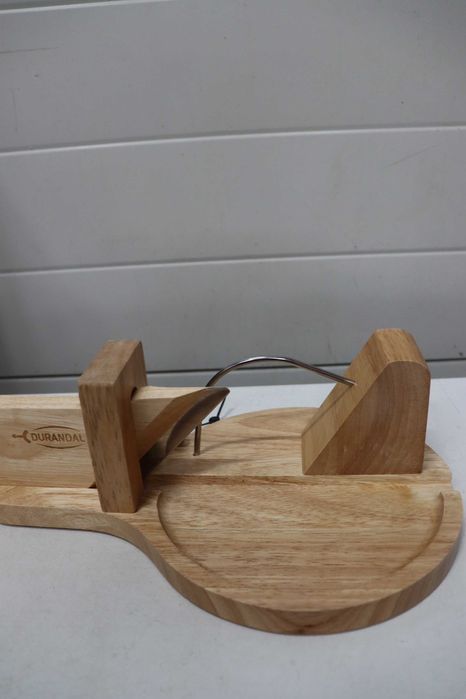 Дървена резачка за салам Durandal, идеална резачка за мезета