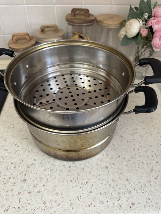 Продам казан, манотоварку, приборы