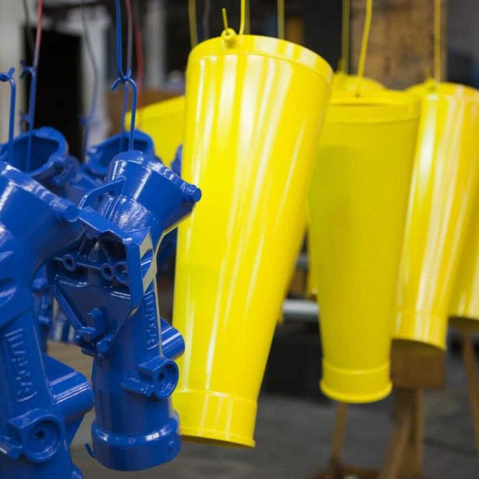 Полимерная покраска металла