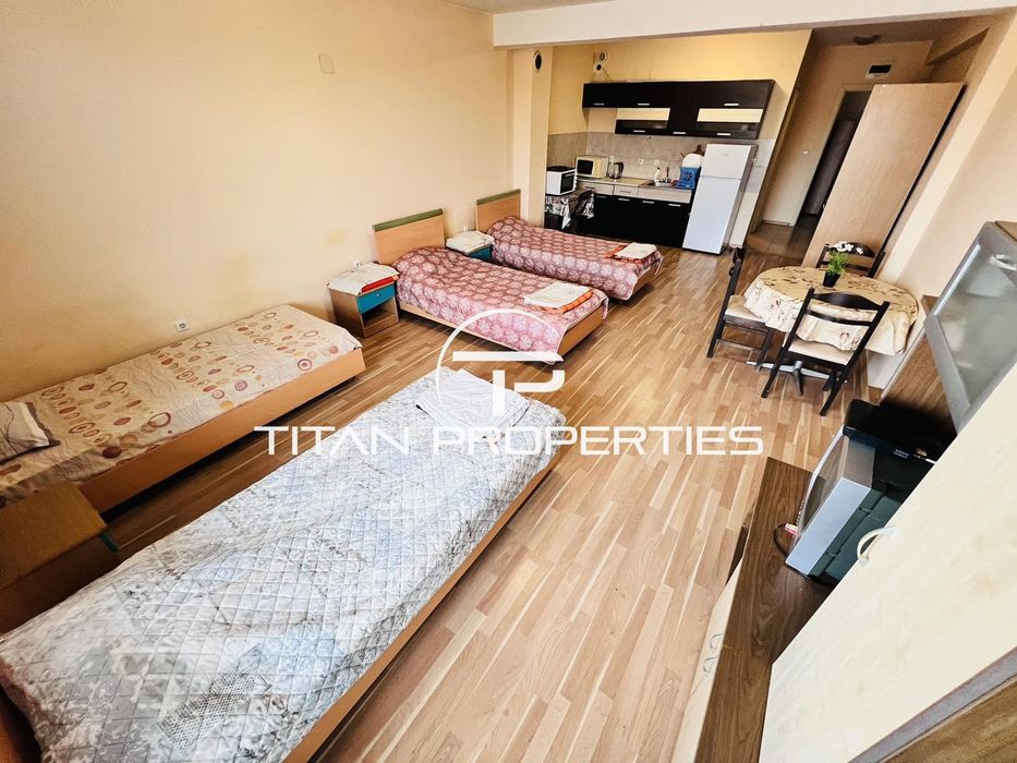 Дава се под наем Едностаен апартамент в Несебър - 50 кв.м за 357 € - Снимка #1