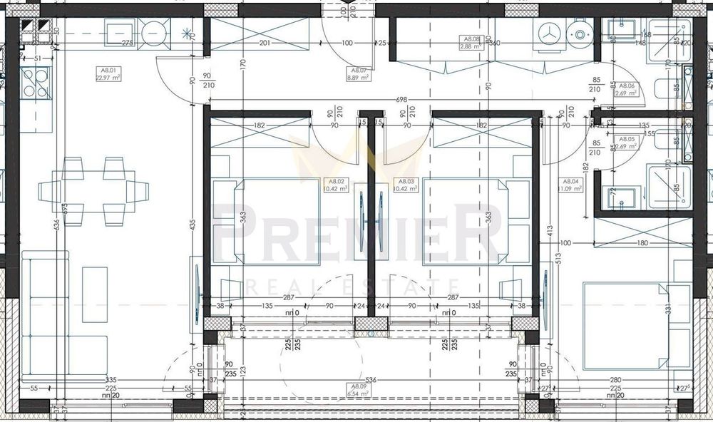 Продава се Четиристаен апартамент в Варна, Владислав Варненчик - 116 кв.м за 761 €/кв.м - Снимка #9