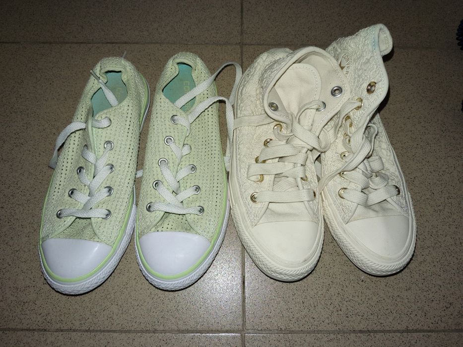 2 perechi tenisi Converse fete m. 35