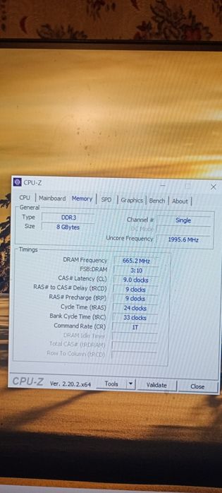 Plăcuță RAM DDR3 8gb funcțională