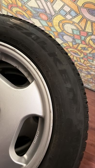 16ки джанти за Мерцедес със зимни гуми Falken 205/60/16