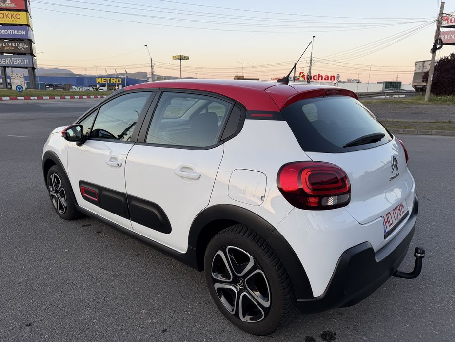 Citroen C3 2021 1.2 benzina. KM 98.000 Impecabil