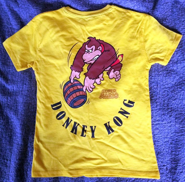 Детска тениска Donkey Kong. Super Mario