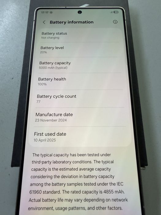 Samsung S25 Ultra 512gb 100% battery само лично предаване в София