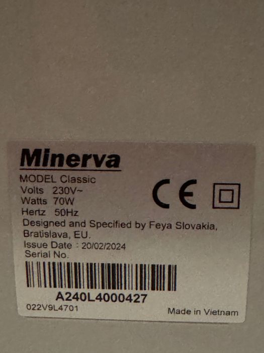 Шевна Машина Minerva Classic