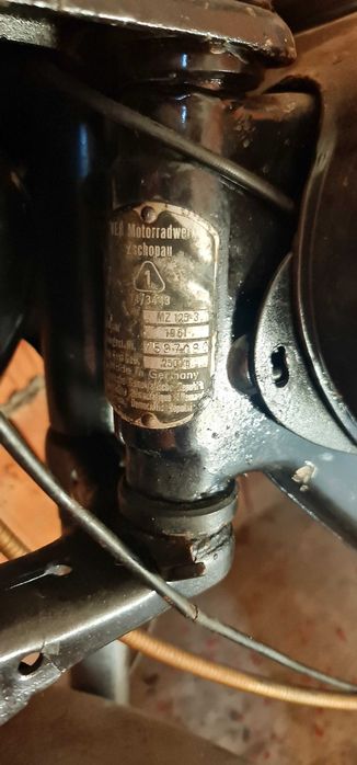 Vând Motocicletă Clasică MZ 125/3 (An 1961) – Proiect Restaurare / Piese