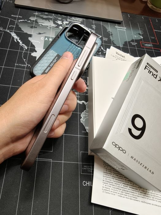OPPO Find X9 Pro 16/512GB – 3 г. гаранция Yettel + 3 калъфа