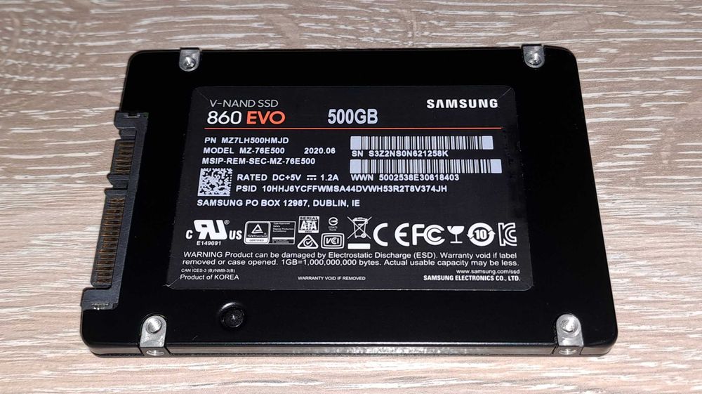 SSD Samsung 860 EVO 500gb