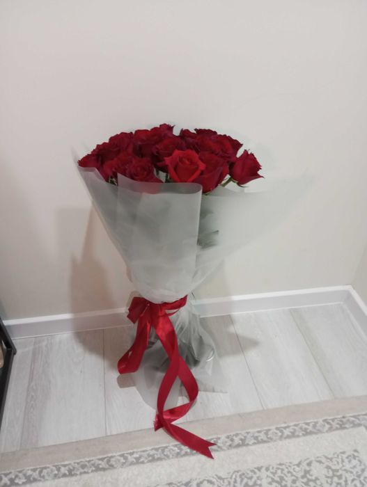 Розы красные, 50 см