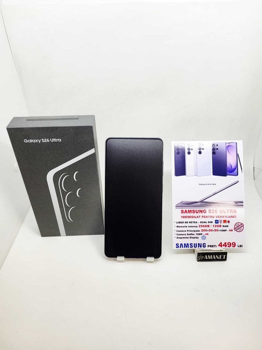 ***STAR*** Shop: Samsung S26 ULTRA  5G Desigilat pentru Verificare - GARANTIE!!!