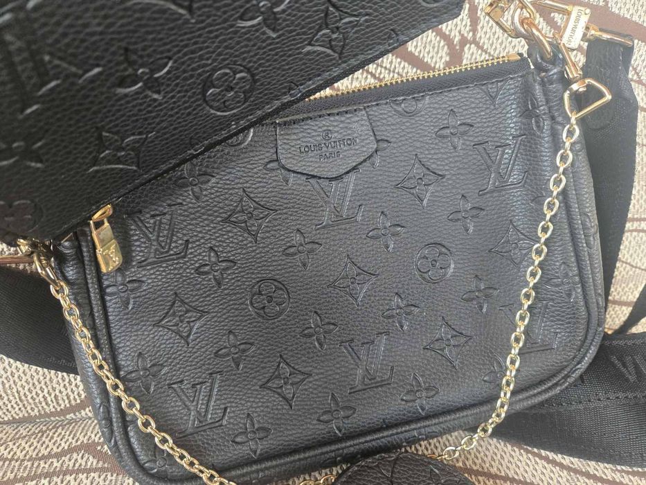 Louis Vuitton естествена кожа